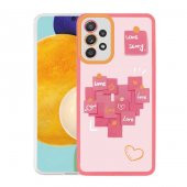 Galaxy A52 Kılıf M-Fit Desenli Kapak - 2