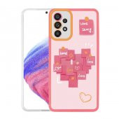 Galaxy A33 5G Kılıf M-Fit Desenli Kapak - 1