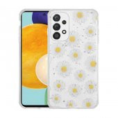 Galaxy A33 5G Kılıf Simli Desenli Kamera Korumalı Parlak Popy Kapak - 1
