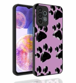 Zore Galaxy ile uyumlu A23 Kılıf Desenli Kamera Korumalı Parlak Nora Kapak - 5