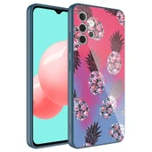 Zore Galaxy ile uyumlu A32 4G Kılıf Kamera Korumalı Desenli Sert Silikon Epoksi Kapak - 9