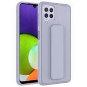 Zore Galaxy ile uyumlu A22 4G Kılıf Qstand Kapak - 8