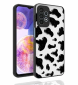 Zore Galaxy ile uyumlu A23 Kılıf Desenli Kamera Korumalı Parlak Nora Kapak - 4