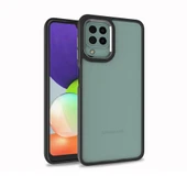 Zore Galaxy ile uyumlu A22 4G Kılıf Flora Kapak - 8