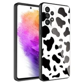 Zore Galaxy ile uyumlu A13 4G Kılıf Kamera Korumalı Desenli Sert Silikon Epoksi Kapak - 2