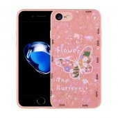Apple iPhone 7 Kılıf Desenli Sert Silikon Mumila Kapak thumbnail 2