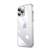 Apple iPhone 14 Pro Max Kılıf Sert PC Renkli Çerçeveli Riksos Kapak - 1