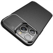 Zore Apple ile uyumlu iPhone 13 Pro Max Kılıf Negro Silikon Kapak - 5