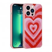 Apple iPhone 13 Pro Max Kılıf Simli Desenli Kamera Korumalı Parlak Popy Kapak - 2