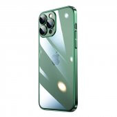 Apple iPhone 13 Pro Max Kılıf Sert PC Renkli Çerçeveli Riksos Kapak - 2
