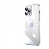 Apple iPhone 13 Pro Kılıf Sert PC Renkli Çerçeveli Riksos Kapak - 1