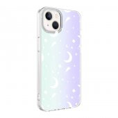 Apple iPhone 13 Kılıf M-Blue Desenli Kapak - 1