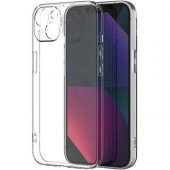 Apple iPhone 13 Kılıf Şeffaf Sert PC Vayt Kapak - 1