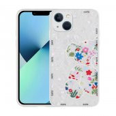 Apple iPhone 13 Kılıf Desenli Sert Silikon Mumila Kapak - 1