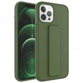 Apple iPhone 12 Pro Max Kılıf Qstand Kapak - 1