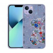 Apple iPhone 13 Kılıf Desenli Sert Silikon Mumila Kapak - 2
