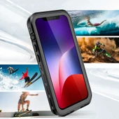 Zore Apple ile uyumlu iPhone 13 Kılıf 1-1 Su Geçirmez Kılıf - 5