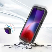 Zore Apple ile uyumlu iPhone 13 Kılıf 1-1 Su Geçirmez Kılıf - 2