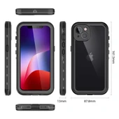 Zore Apple ile uyumlu iPhone 13 Kılıf 1-1 Su Geçirmez Kılıf - 7