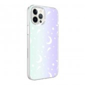 Apple iPhone 12 Pro Kılıf M-Blue Desenli Kapak - 1