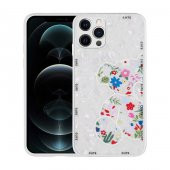 Apple iPhone 12 Pro Kılıf Desenli Sert Silikon Mumila Kapak - 1