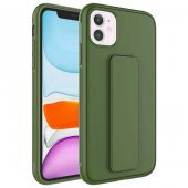 Apple iPhone 12 Kılıf Qstand Kapak - 1