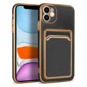 Apple iPhone 12 Kılıf Bark Kartlıklı Kapak - 2