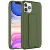 Apple iPhone 11 Pro Max Kılıf Qstand Kapak - 1