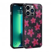 Apple iPhone 11 Pro Kılıf Simli Desenli Kamera Korumalı Parlak Popy Kapak - 2