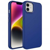 Apple iPhone 11 Kılıf Metal Çerçeve ve Buton Tasarımlı Silikon Luna Kapak - 1