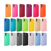 Zore Apple ile uyumlu iPhone 11 Kılıf Kamera Korumalı Simli Lüks Koton Kapak - 2