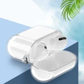 Zore Apple ile uyumlu Airpods ile uyumlu Pro 2 Kılıf Şeffaf Kristal Silikon Airbag 14 Kılıf - 7