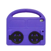 Zore Apple ile uyumlu iPad 10.2 (9.Nesil) Wheel Car Tekerlek Standlı Tablet Eva Silikon Kılıf - 4