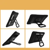 Zore Apple ile uyumlu iPad 10.2 2021 (9.Nesil) Yeni Nesil Kalem Bölmeli Defender Tablet Silikon thumbnail 5