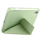 Zore Apple ile uyumlu iPad Mini 2021 (6.Nesil) Kılıf Tri Folding Kalem Bölmeli Standlı Kılıf - 5