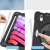 Zore Apple ile uyumlu iPad Mini 2021 (6.Nesil) Defender Tablet Silikon thumbnail 2