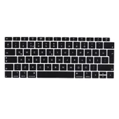 Zore Apple ile uyumlu Macbook 13.3' Air A1932 Klavye Koruyucu Silikon Ped - 3