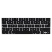 Zore Apple ile uyumlu Macbook 15' Pro 2017 A1707 Klavye Koruyucu Silikon Ped - 3