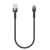 Zore Shira Serisi Micro USB Kablo 30cm thumbnail 3