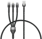 Zore ​Shira Serisi 3in1 USB Kablo 30cm - 3