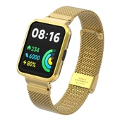 Zore Xiaomi ile uyumlu Redmi Watch 2 Lite KRD-66 Metal Kordon - 6