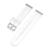 Zore Huawei ile uyumlu GT2 46mm KRD-13 Transparent Silicone Cordon - 3