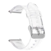 Zore Huawei ile uyumlu GT2 46mm KRD-13 Transparent Silicone Cordon - 1