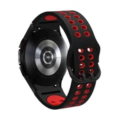 Zore Galaxy ile uyumlu Watch 4 Classic 46mm KRD-02 Silikon Kordon - 6