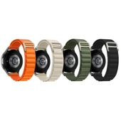 Zore Galaxy ile uyumlu Watch Active 2 44mm KRD-74 20mm Hasır Kordon - 9