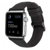 ​​​Apple Watch Ultra 49mm Kordon Luxury Leather Deri Strap Kayış - 1