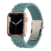 Zore Apple ile uyumlu Watch Ultra 49mm Kordon KRD-72 Silikon Strap Kayış - 1