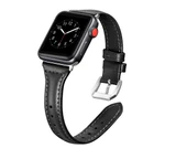Zore ​​​Apple ile uyumlu Watch Ultra 49mm Kordon KRD-28 Deri Strap Kayış thumbnail 3