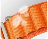 Zore Apple ile uyumlu Watch 7 45mm KRD-74 Hasır Kordon - 9