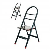 Weblonya Merdiven Sandalye Katlanır Metal Merdiven 3 Basamaklı 8028 - 1